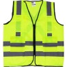 Colete Refletivo c/ Zíper 4 Bolsos