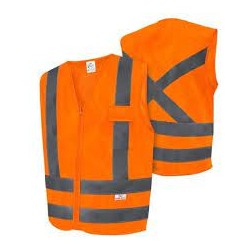 Colete Refletivo c/ Zíper 1 Bolso