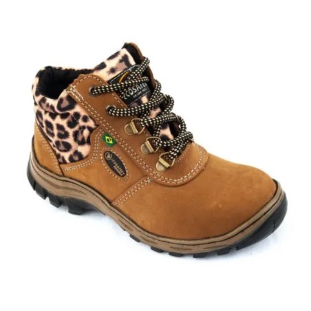 Nobuck  Taupe/Onça  PS 157 CA 46122