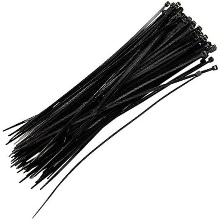 ABRAÇADEIRA PRETO C/ 100 140X3,6CM