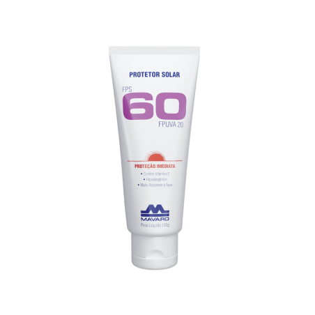 Protetor solar FPS 60 120 G