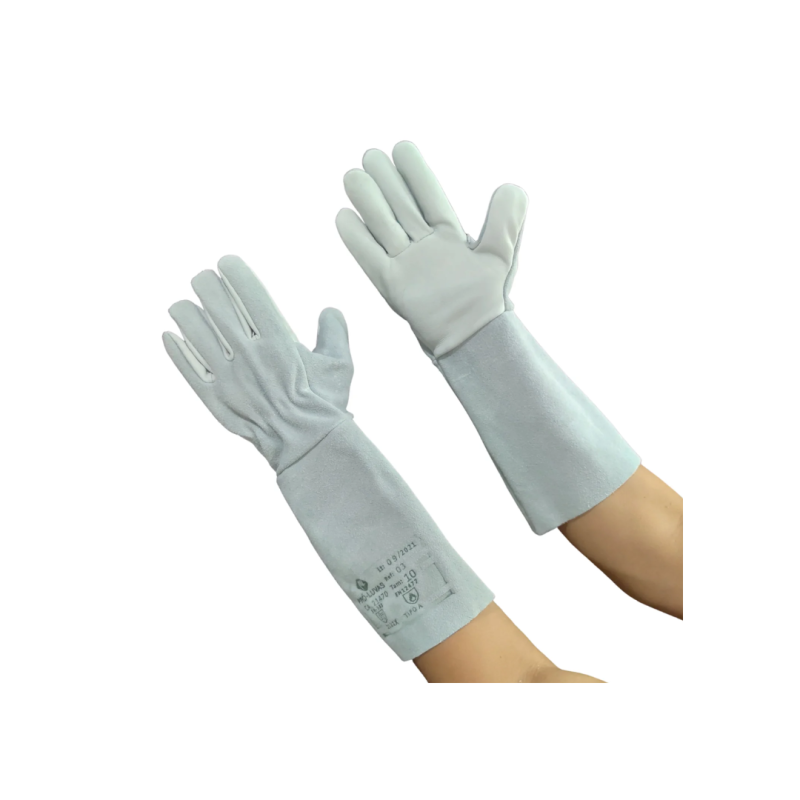 Luva Mista Vaqueta Raspa Petro punho 20