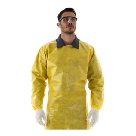 Avental TNT de Polipropileno Amarelo CA 42626